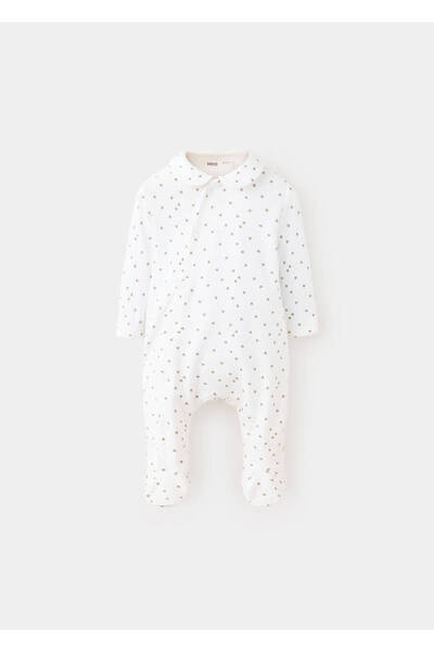 MANGO Baby Desenli uzun pijama