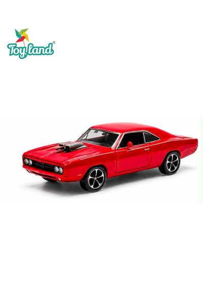 TOY LAND 1:32 Scale Die-Cast Muscle Car Model Toy with Openable Doors, Pull-B...