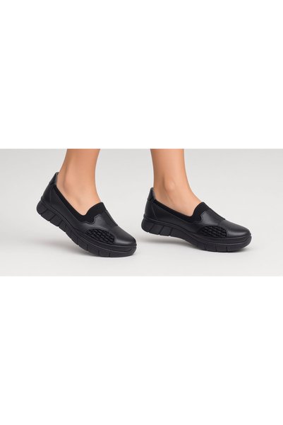 Ayakkabı Ülkesi Genuine Leather Orthopedic Medical Anatomical Daily Women's Shoes for Hallux Valgus Bone Protrusion Heel Spur Knee Pain