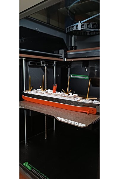 NorthEdge3D 29cm RMS Carpathia Gemi Maketi – Titanic’in Kurtarma Gemisi 3D De...