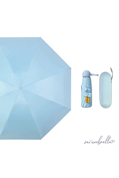 Mi'umbrella 8 Telli Kapsül Şemsiye UV+50 Güneş Korumalı