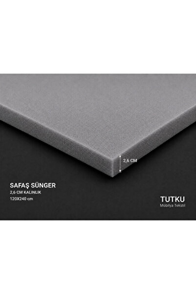 SAFAŞ Sünger 2.6 CM Kalınlığında 120x240 32 DNS