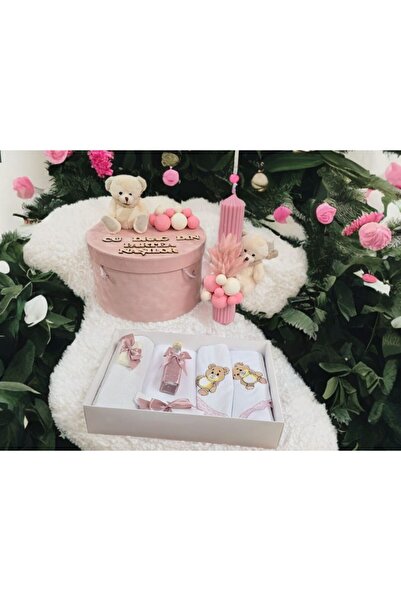 Generic Brand Set complet premium: trusouri botez si lumanari botez cu cutie ...