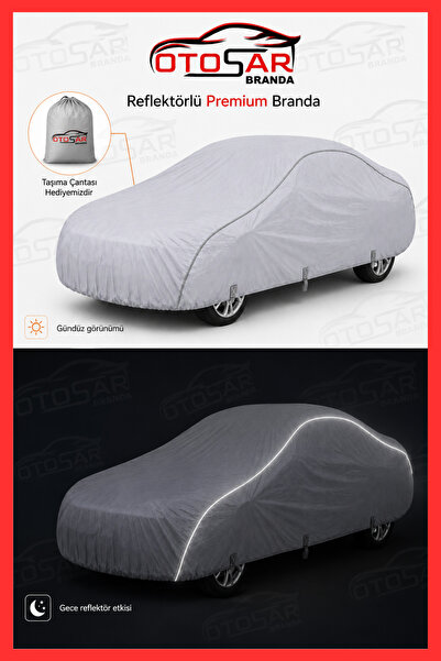 otosarbranda Honda Civic İES 1991-2001 Uyumlu Reflektörlü Premium Sedan Araba...