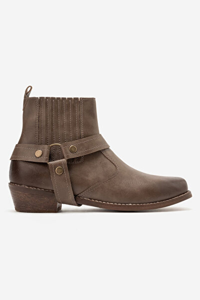 by selvi Lukka Shoes Bert Men's Mink Faux Leather Cowboy Dallas Western Boots...