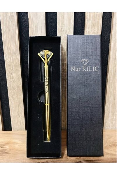 mykhediyevesanatatölyesi Kişiye Özel İsim Yazılı Kutulu roller kalem Kadına, Sevgiliye ve Öğretmene Hediyelik⁠