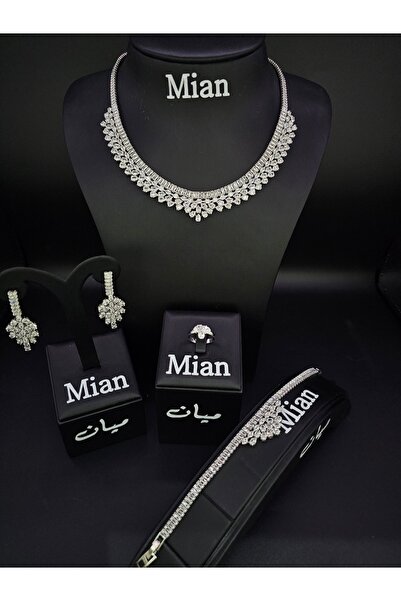 mian Zircon Set with Remaining Pieces