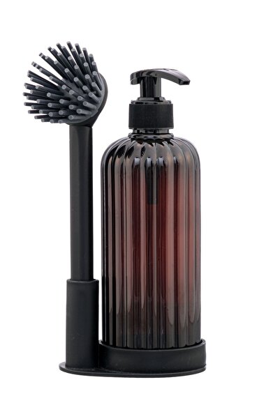 NestAura Mutfak Banyo 2’li Temizlik Seti, Sıvı Sabunluk Deterjanlık 500ml + S...