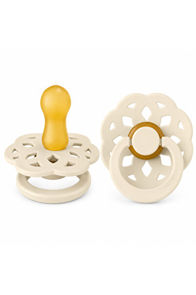 NW NessiWorld Boheme Rubber Pacifier 0-6 Months Ivory Price Is for One Piece
