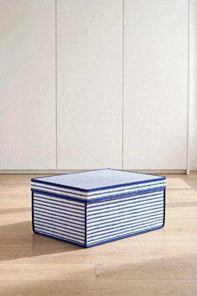 VAYBE Under Bed and Inside Cabinet Storage Box Foldable Organizer Box with Li...