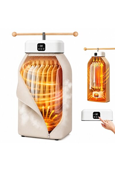NO NAME Portable Electric Clothes Dryer 400W, Foldable Cabinet, 3D Air Drying...