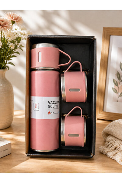 WF 3 Parça 500 ml Termos ve Bardak Seti