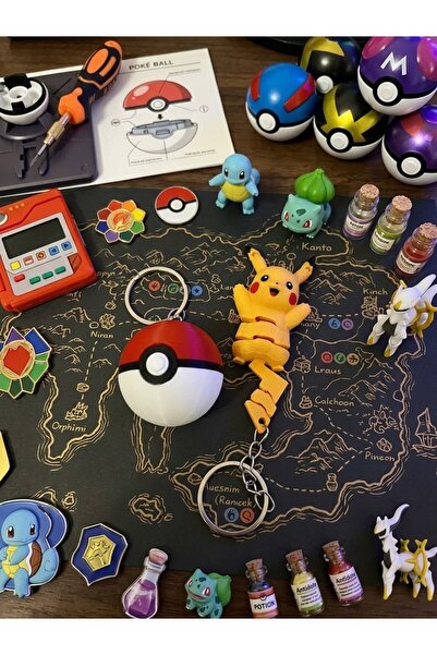 Genel Markalar Pokemon Topu,Pikachu Anahtarlık