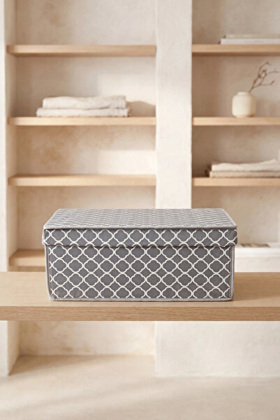 VAYBE Under Bed and Inside Cabinet Storage Box Foldable Organizer Box with Li...