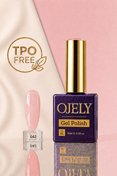 OJELY Kalıcı Oje UV/LED Uyumlu 15ML Nude & Soft Renkler