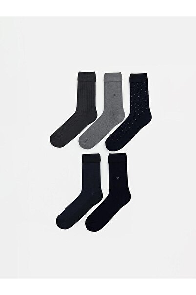 LC Waikiki Mixed Patterned Men's Socks 5-Pack (W6)