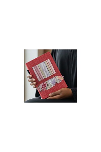 AMAD CRAFT دفتر ملاحظات من الجلد المعاد تدويره مزين بسادو يدوي الصنع