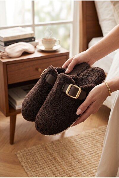 Moda fiesta Women's Plush House Slippers – Warm Winter House Slippers with Bu...