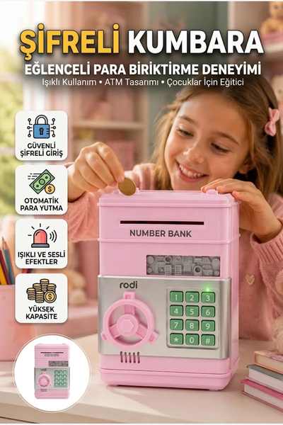 canrodi Electronic Password-Protected Automatic Money-Collecting Children's P...