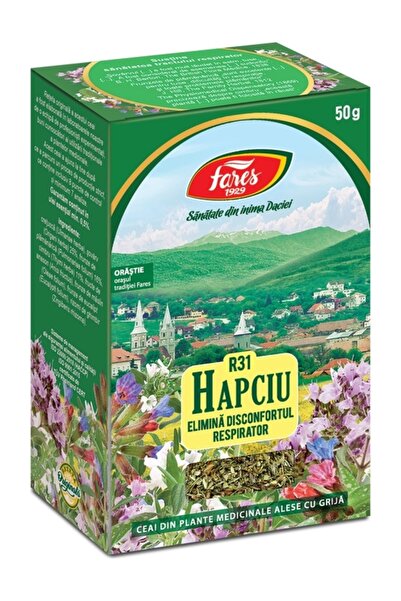 Fares Ceai Hapciu elimina disconfortul respirator 50g