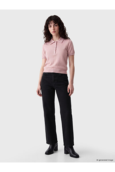 LC Waikiki Γυναικείο τζιν παντελόνι Petite Straight Fit από την Shining Store...