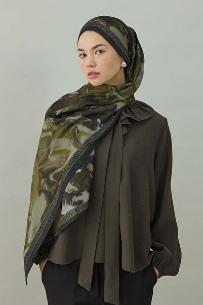 A/F fezah prive Bowery Tulip Era Desen Şal Haki