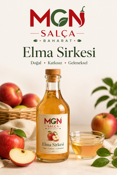 Ev Yapımı Elma Sirkesi 500 Ml