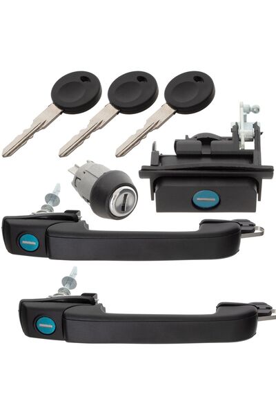 M MODECAR VW GOLF III 91-98 set de 2 mânere de ușă + contact pornire + set în...