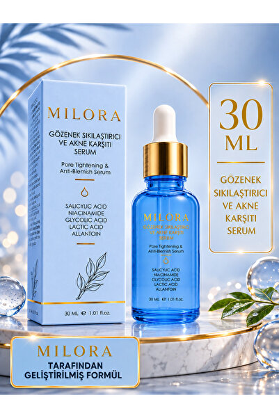 Milora Pore Perfector — Gözenek Sıkılaştırıcı & Akne Karşıtı Bakım Serumu 30ml