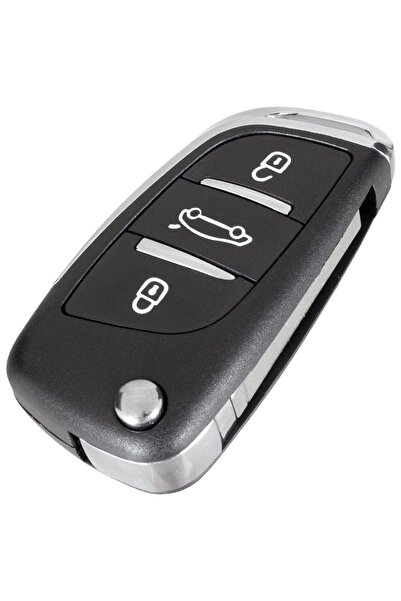 M MODECAR Carcasă telecomandă Peugeot 207 307 308 407 408 508 3008 RCZ 3 BUTOANE