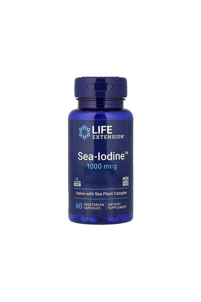 Life Extension Sea-Iodine 1000 mcg - 60 Vegetarian Capsules