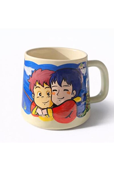 Chava Coffee Adnan and Lina Cup hand painted