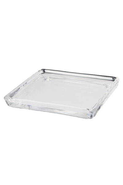 Bolsius Set 2 x Suport Patrat pentru Lumanari Stalp, 100 x 100 mm