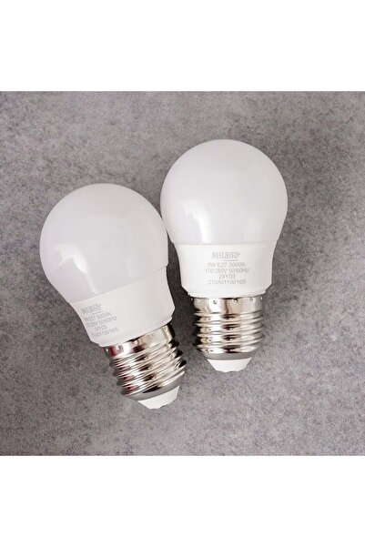 Milano LED Bulb 2Pcs Set 5W E-27 6500K, Lighting Fixture For Home And Office ...