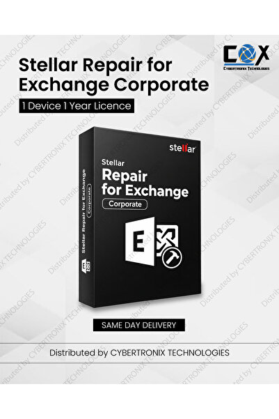 STELLAR Repair for Exchange Corporate | 1 Device for 1 Year | Digital License...