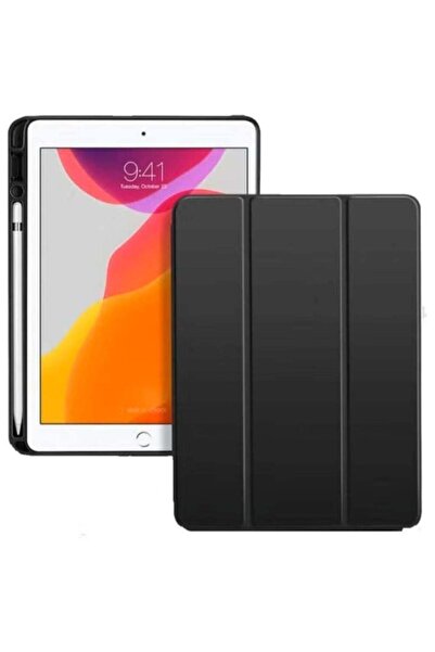 Generic Soft Smart Case with Pencil Holder Foldable Stand Compatible with iPa...