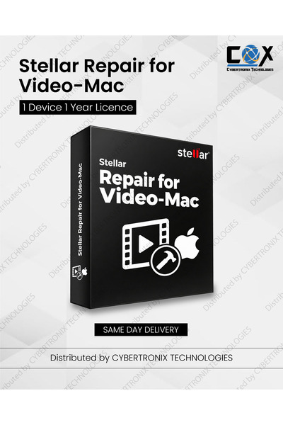 STELLAR Repair for Video-Mac | 1 Device for 1 Year | Digital License | Same D...