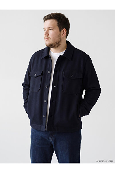 LC Waikiki Cămașă tip overshirt pentru bărbați, croială normală