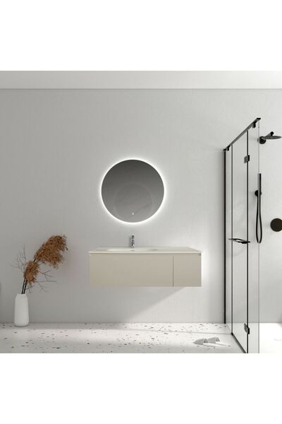 Milano Lily Vanity 1200x519x350 (3Cnts/Set), Bathroom Vanity Cabinet For Stor...
