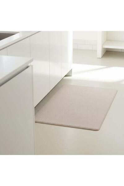 Danube Home Clouds Anti Fatigue Cushioned Comfort Mat 45x75Cm Beige, Storage ...