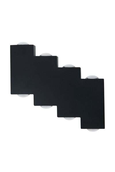 Milano Outdoor Light 23115-4W-2Way-Ww-Black, Accent Wall Light For Home Inter...