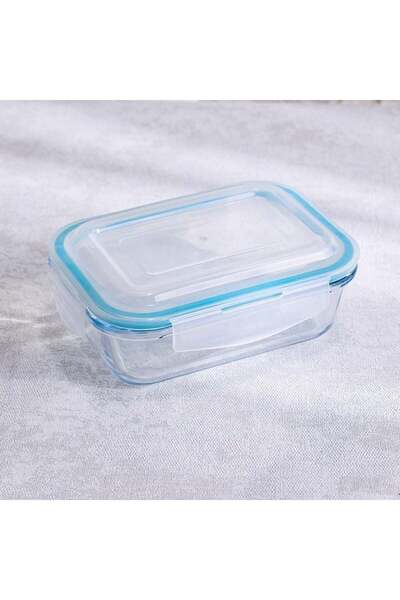 NEOFLAM Cloc Glass Storage Rect 1000 ml, Kitchen Storage Container For Pantry...