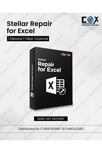 STELLAR Repair for Excel | 1 Device for 1 Year | Digital License | Same Day D...
