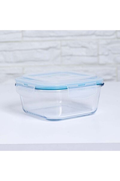NEOFLAM Cloc Glass Storage Square 320 ml, Food Storage Jar For Kitchen And Pa...