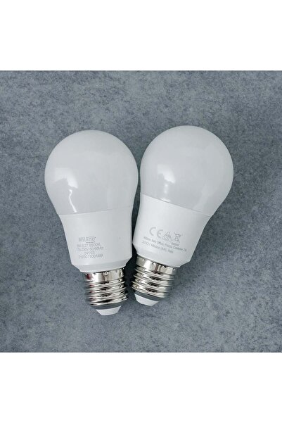 Milano LED Bulb 2Pcs Set 9W E-27 3000K, Lighting Fixture For Home And Office ...