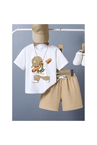 OEM Ținută de vară pentru băieți, tricou cu mânecă scurtă și pantaloni scurți...