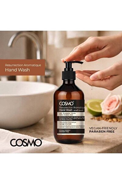 Cosmo Skin Care Resurrection Aromatique Hand Wash, 500ml | Premium Botanical Cleansing Gel