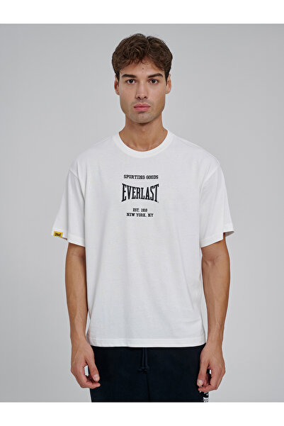EVERLAST Αθλητικά Είδη Comfort Λευκό Ανδρικό Μπλουζάκι