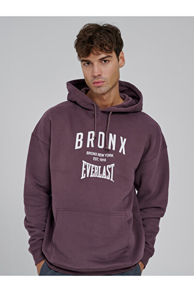 EVERLAST Bronx Nyc 2.0 Oversize Purple Men's Hoodie