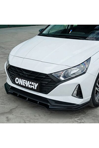 ROAL TUNİNG Hyundai i20 MK3 Facelift (2023 ve Üzeri) Uyumlu Ön Lip - Piano Bl...